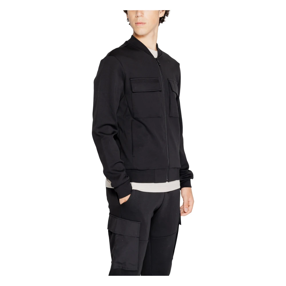 Antony Morato Katoenen Sweatshirt Herfst Winter Collectie Black Heren