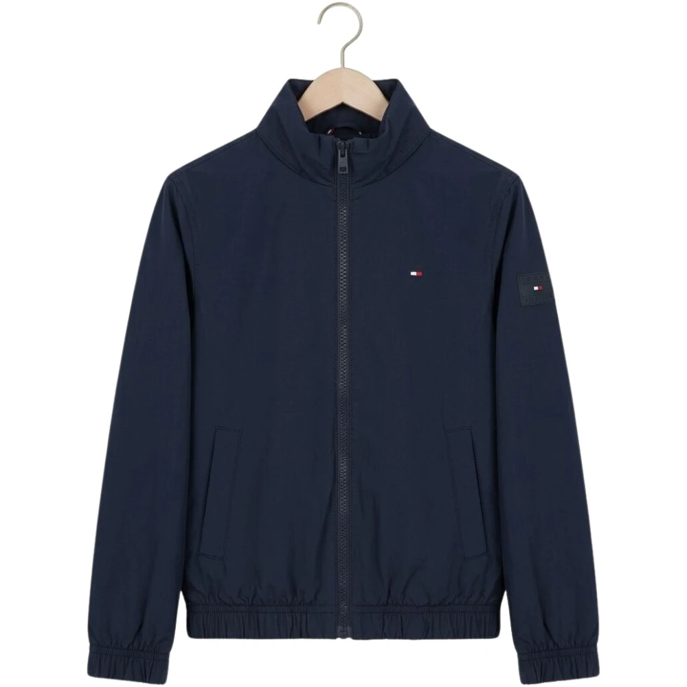 Tommy Hilfiger Boys Blue Light Jackets, 6 Y, Essential Jacket