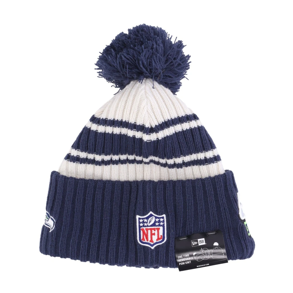 new era Seahawks Pom Beanie Hat Multicolor Heren