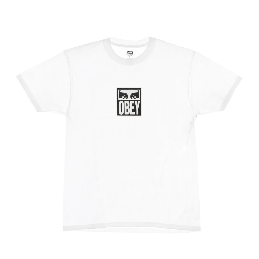 Obey Eyes Icon Classic Tee Wit White Heren