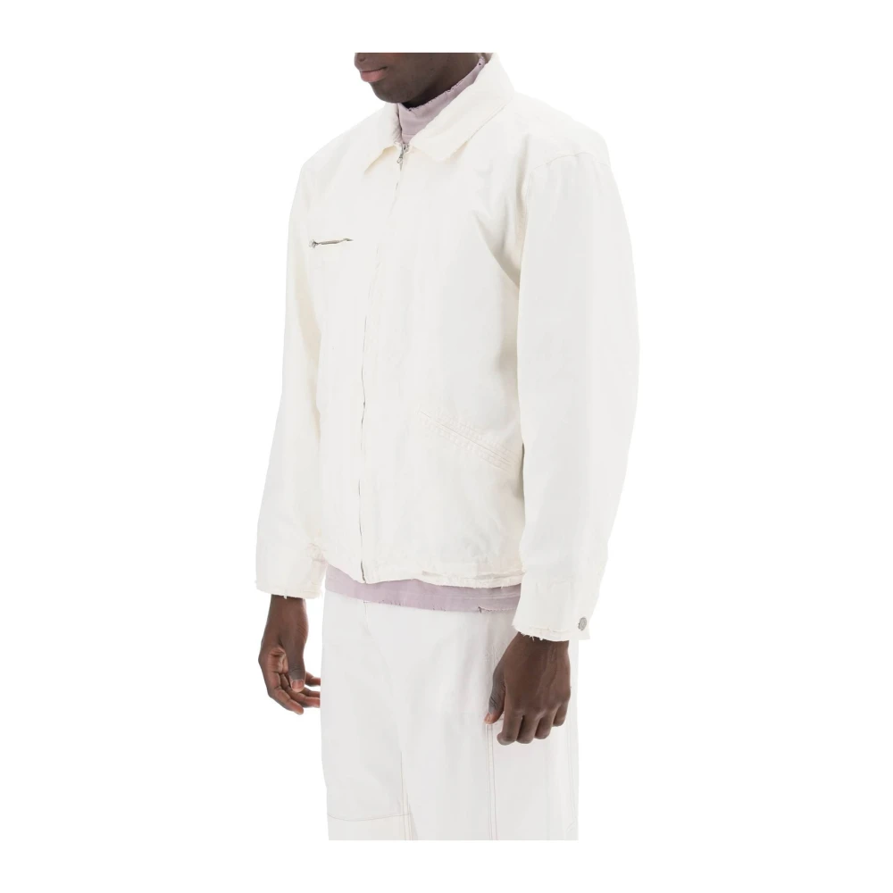 MM6 Maison Margiela Stijlvolle Jas voor Vrouwen White Heren