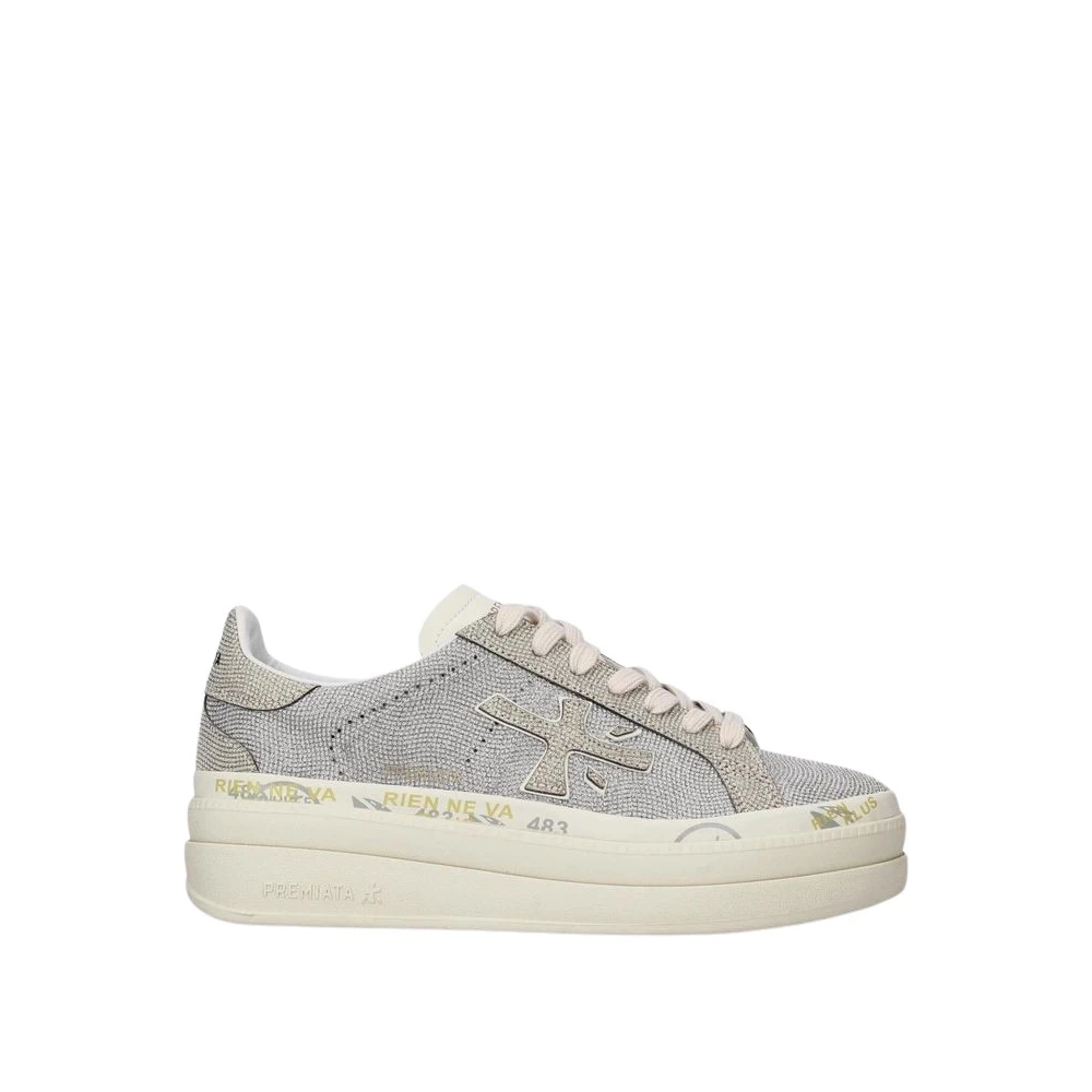 Premiata Claudia Sneaker Dames Schoenen Grijs