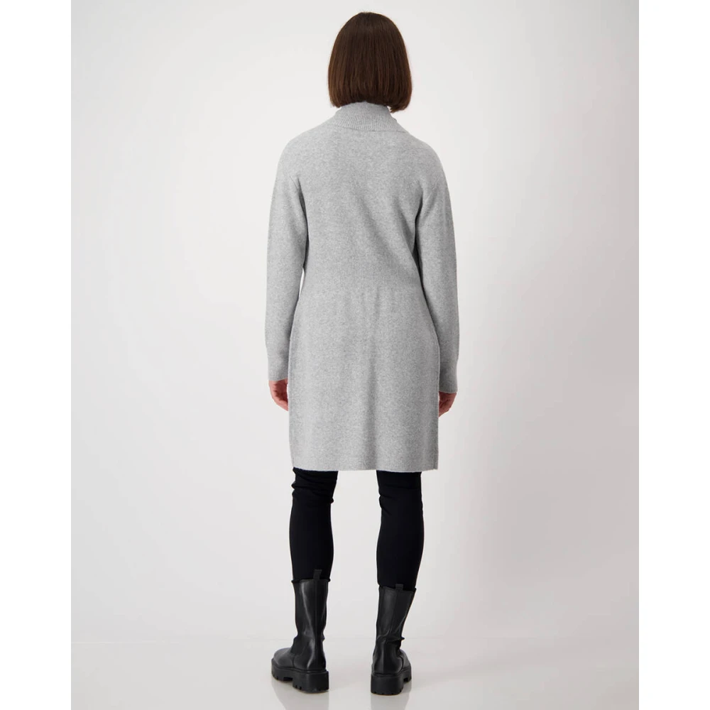 monari Gebreid Vest Gray Dames