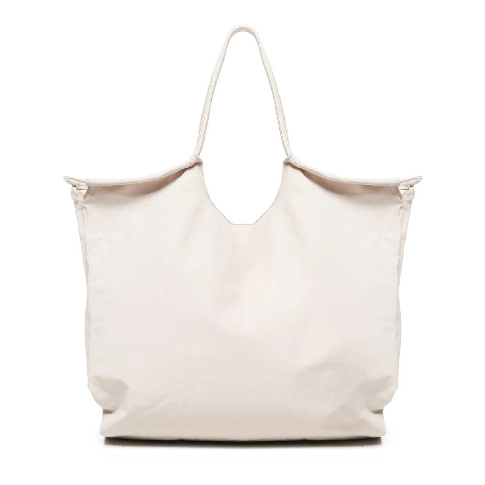 V73 Witte Polyester Schoudertas met Logo White Dames