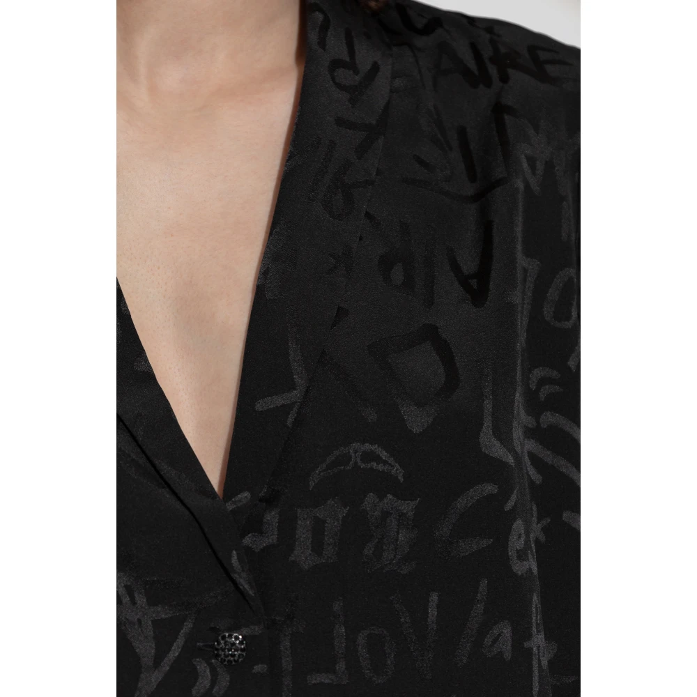 Zadig & Voltaire Shirt Telmos Black Dames