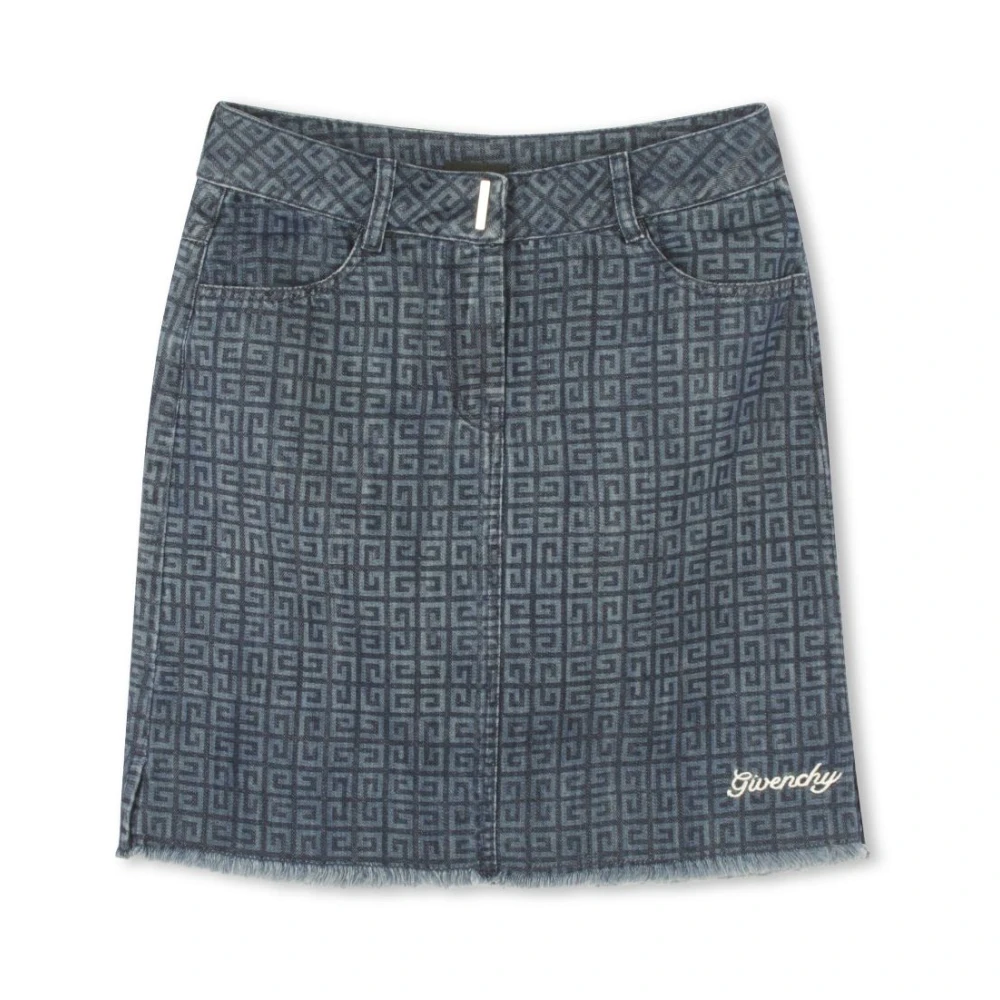 Givenchy Girls Blue Skirt For