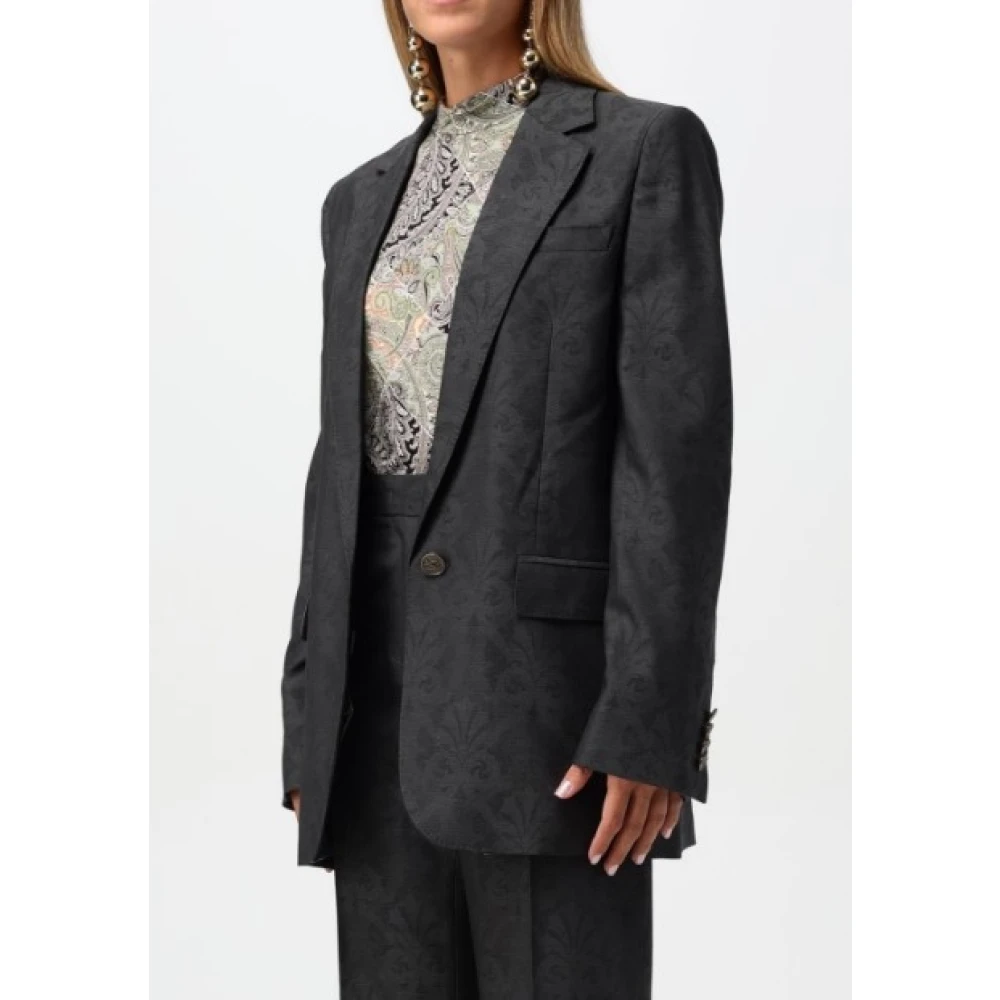 ETRO Stijlvolle Jassen voor Mannen en Vrouwen Gray Dames