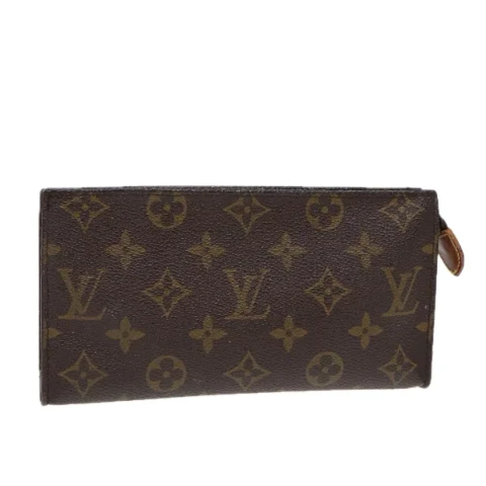 Louis Vuitton Vintage Pre-owned Canvas pouches Brown Dames