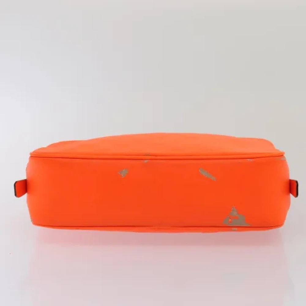 Louis Vuitton Vintage Pre-owned Leather clutches Orange Dames