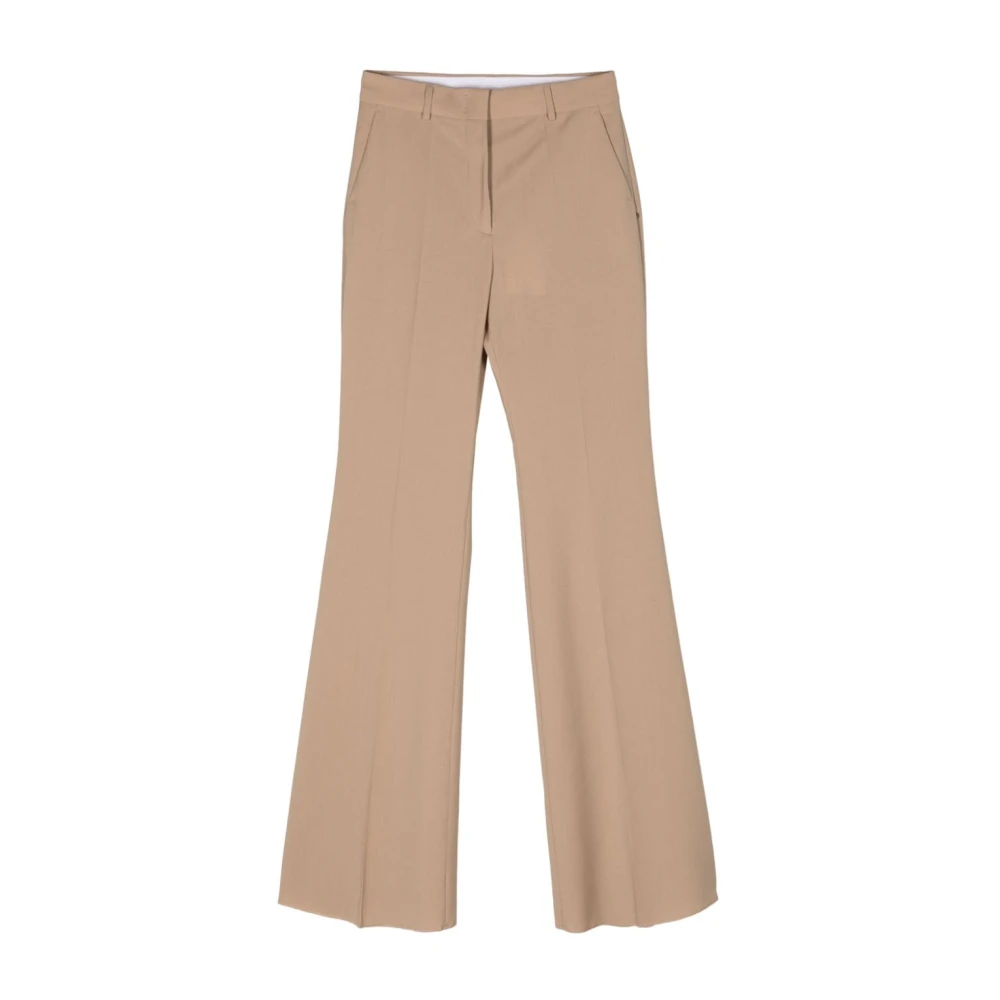 SPORTMAX Beige Op Maat Gemaakte Flared Broek Beige Dames