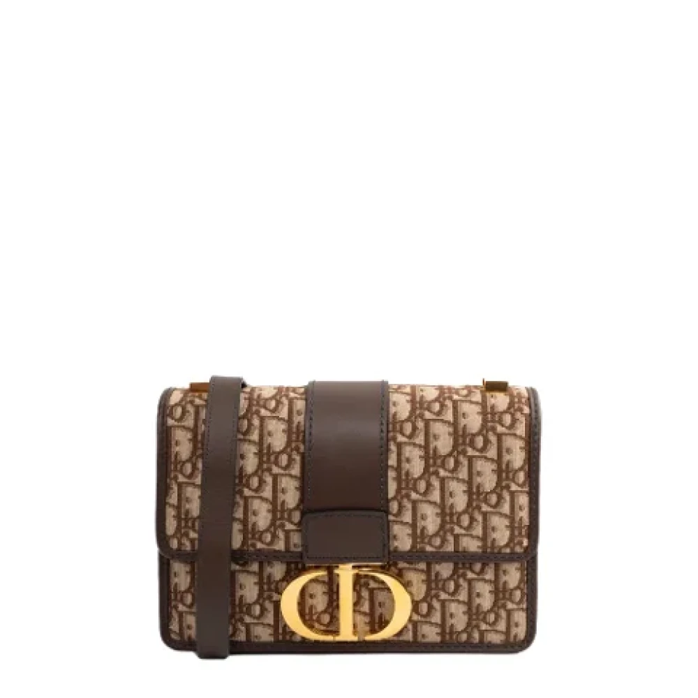 Dior Vintage Pre-owned Cotton dior-bags Brown Dames