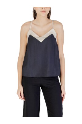 black-colorblock-vneck-sleeveless-top
