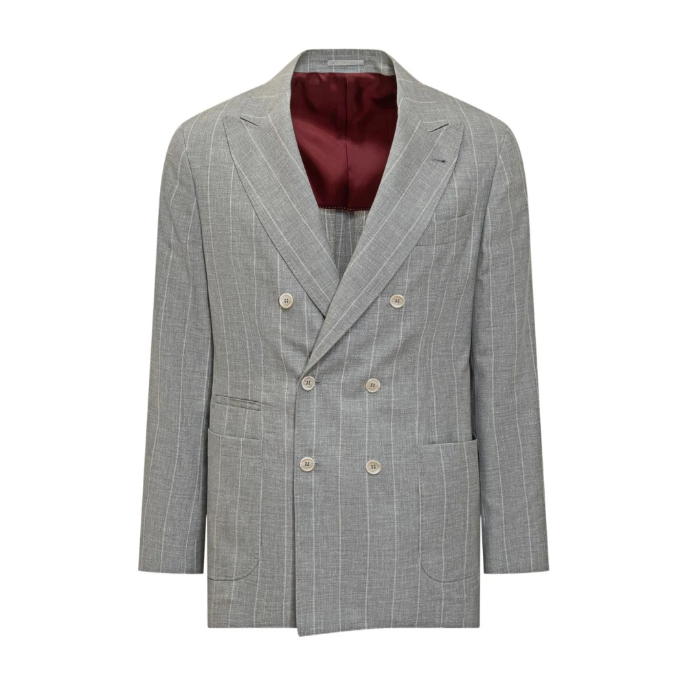 Jackets > Blazers - - Brunello Cucinelli - Modalova