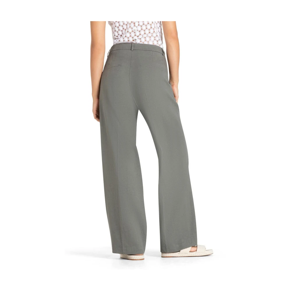 CAMBIO pantalon Mira pleat Green Dames