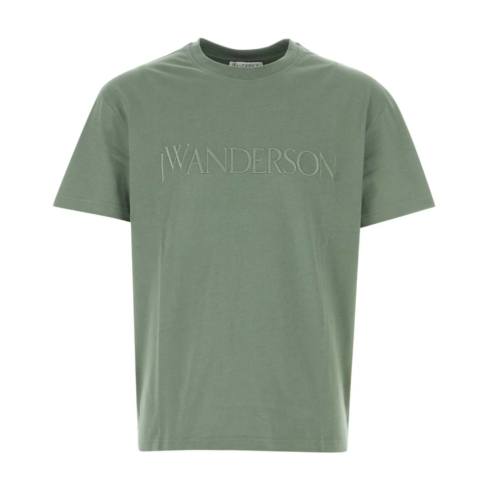 JW Anderson Saliegroen katoenen T-shirt Green Heren