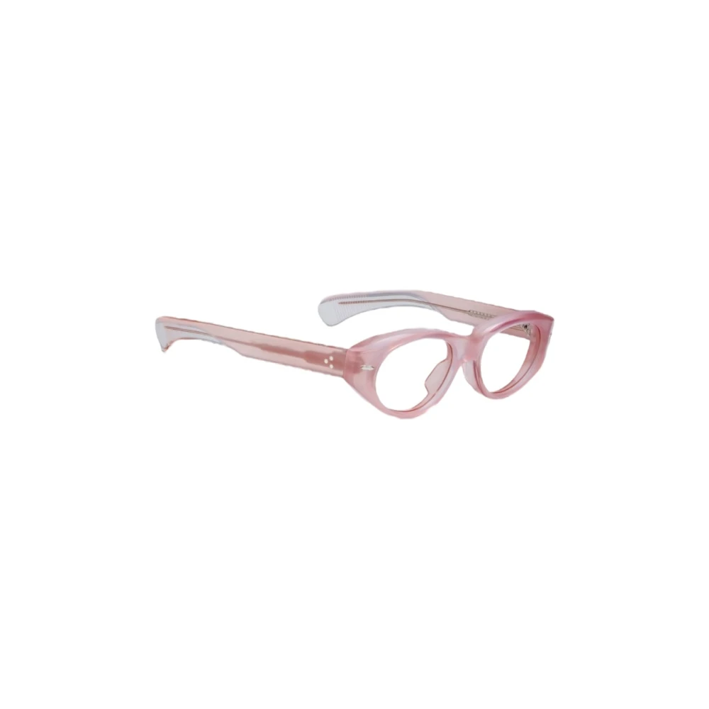 Jacques Marie Mage Beperkte oplage perzik Cat-eye zonnebril Orange Dames