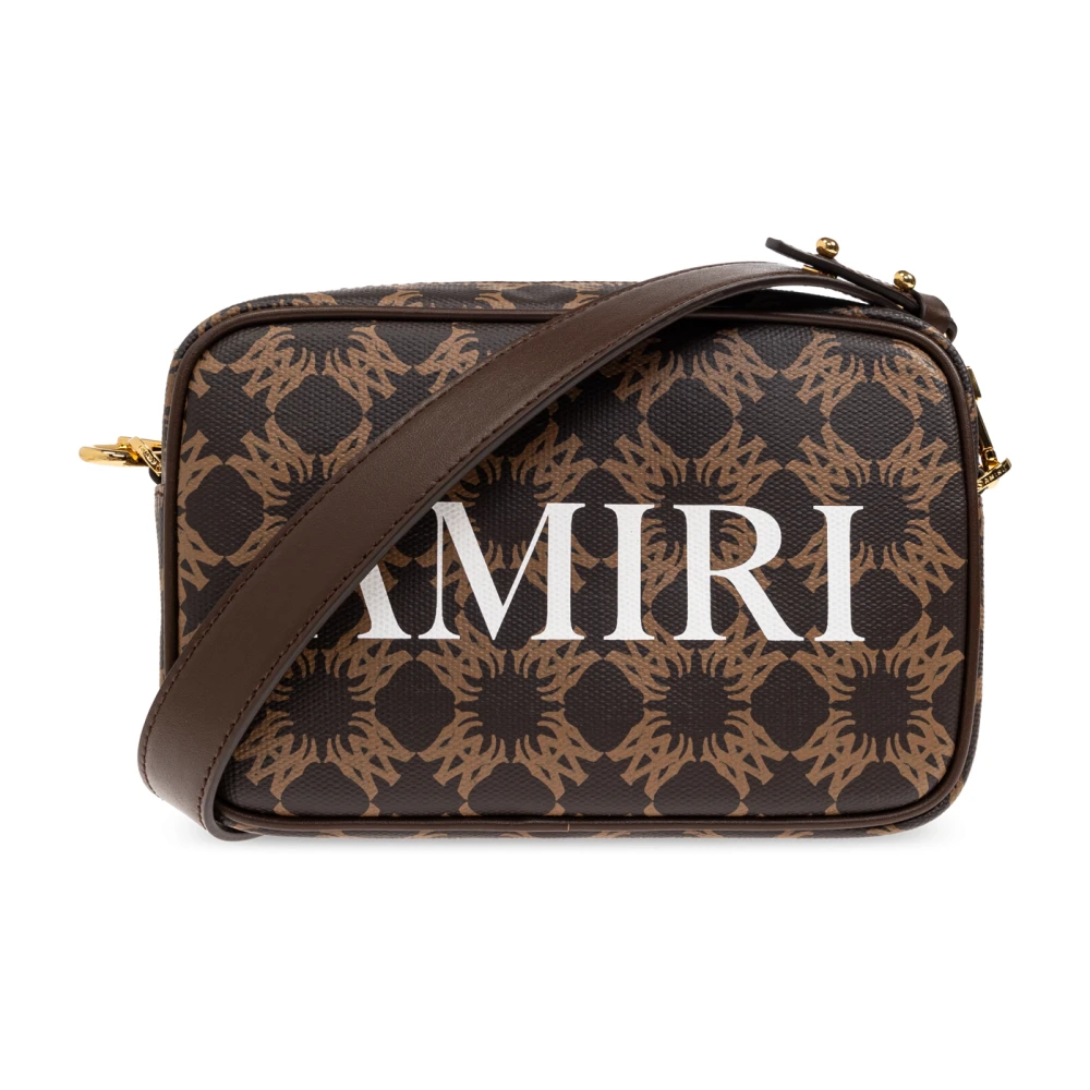 Amiri Schoudertas met logo Brown Heren