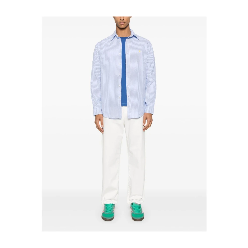 Polo Ralph Lauren Stijlvolle Overhemden Collectie Blue Heren
