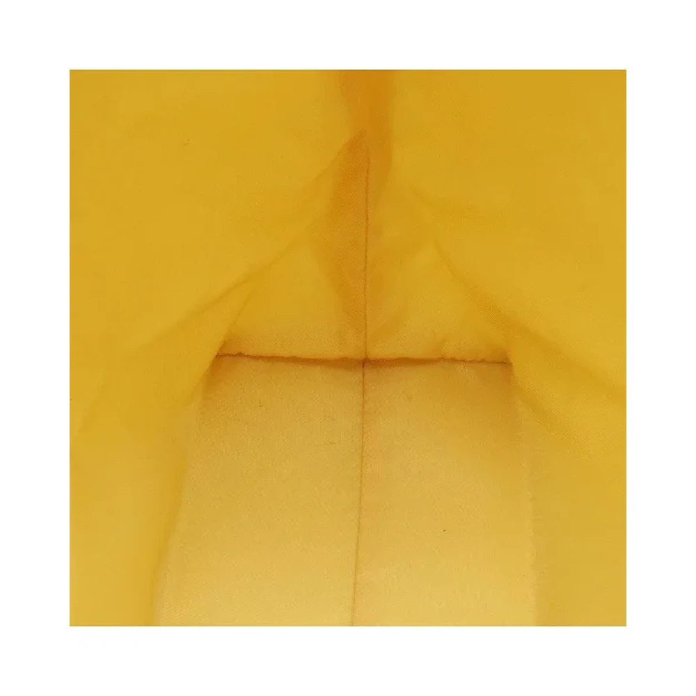 Bottega Veneta Vintage Pre-owned Fabric shoulder-bags Yellow Dames