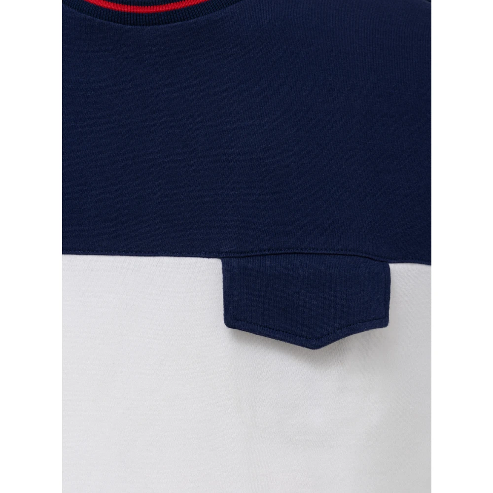Fendi Contrastzak Katoenen T-shirt Multicolor Heren