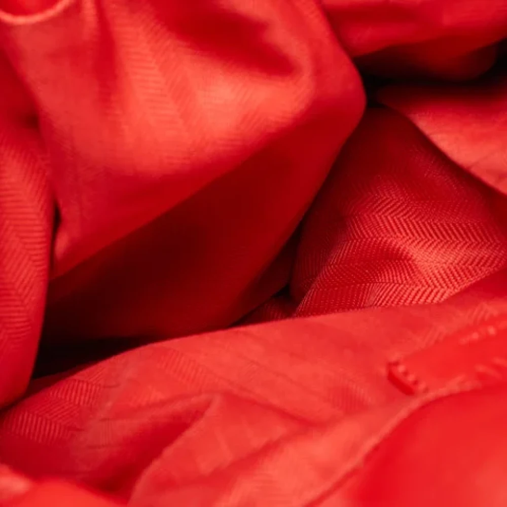 Loewe Pre-owned Leather clutches Red Dames