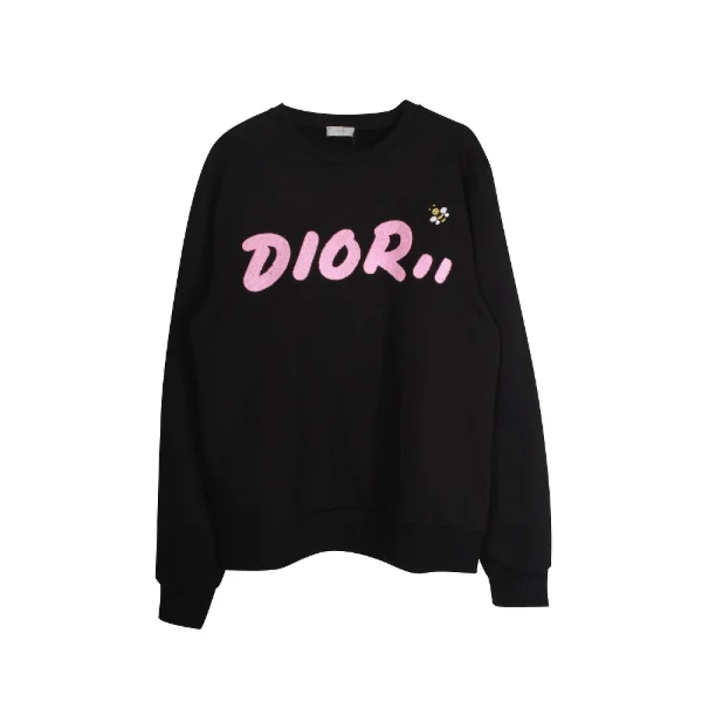 Dior Vintage Pre-owned Cotton tops Black Dames