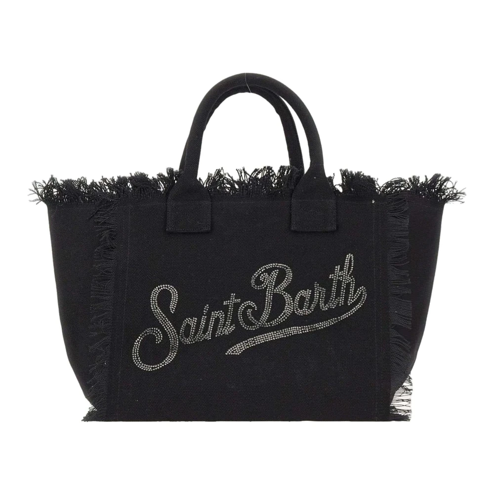 Mc2 Saint Barth Women's Black Shopping Bags, One Size, Vanity Tote Bag