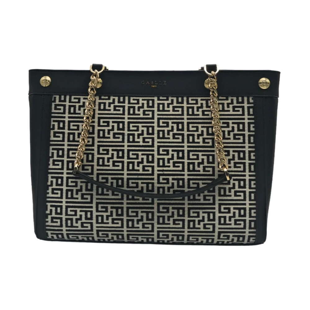 Gaëlle Paris Stijlvolle Borsa Handtas Beige Dames