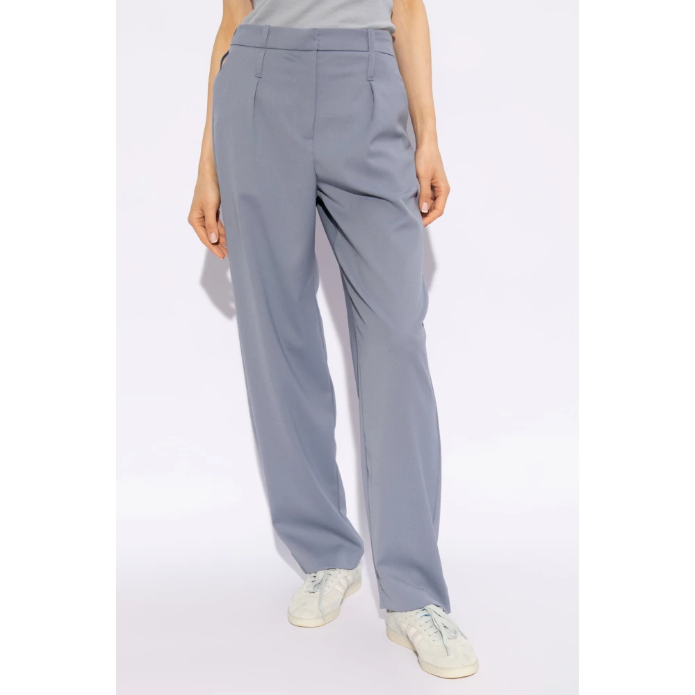 Samsøe Saluz Broek Blue Dames