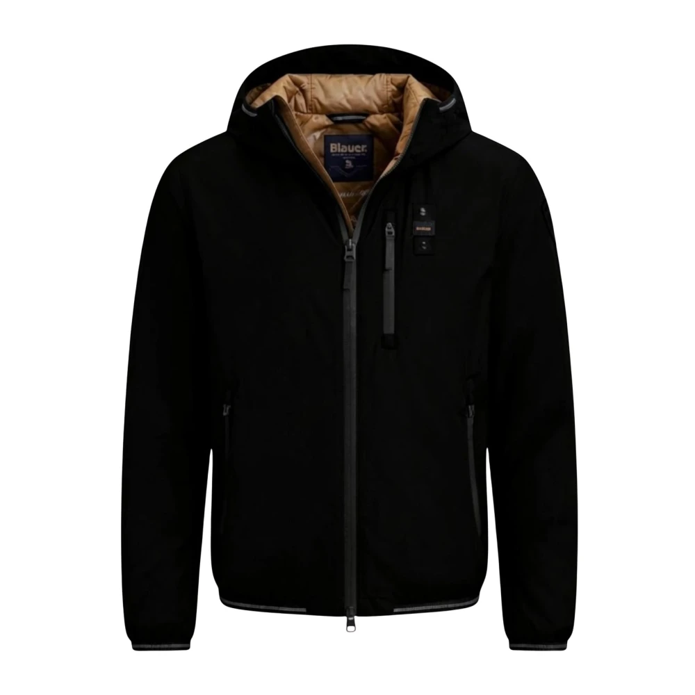 Blauer Uomo Nero - Devon Eco Fur Lined Jacket - Jackets - L