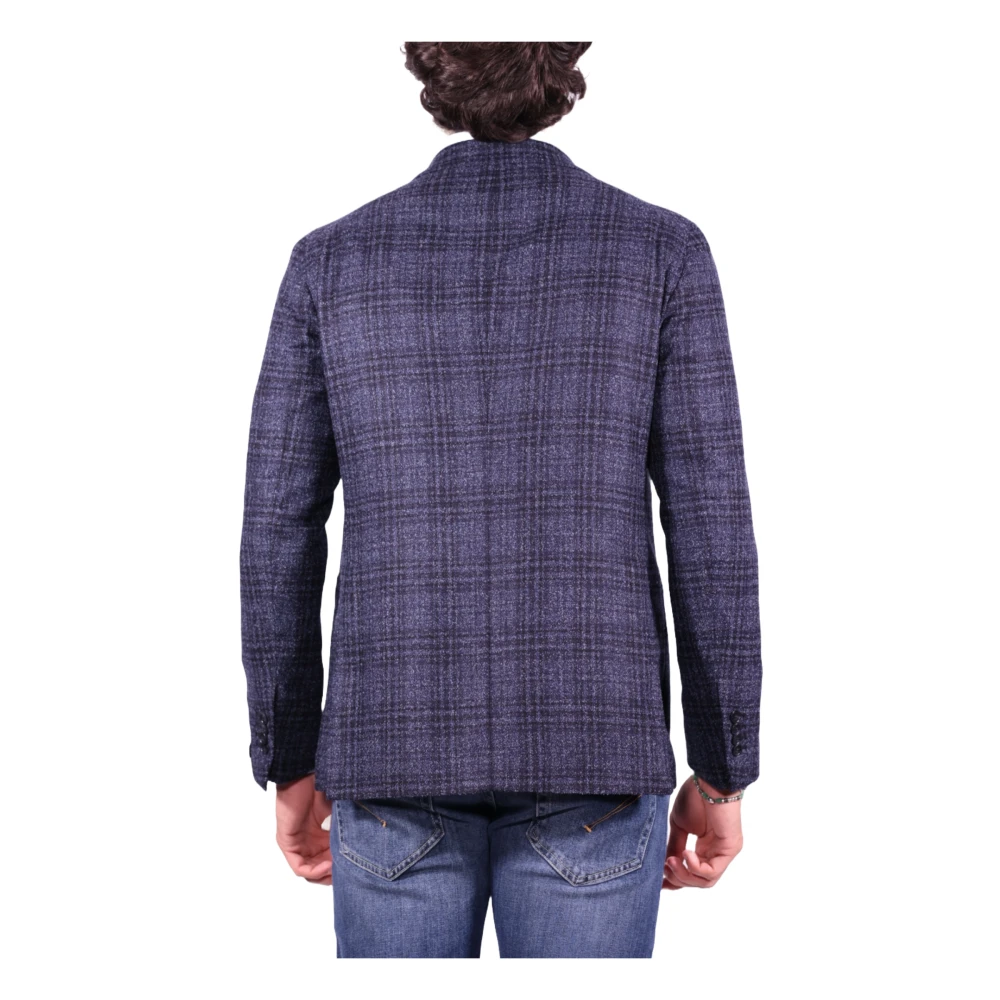 Tagliatore Jassen Blauw Blue Heren