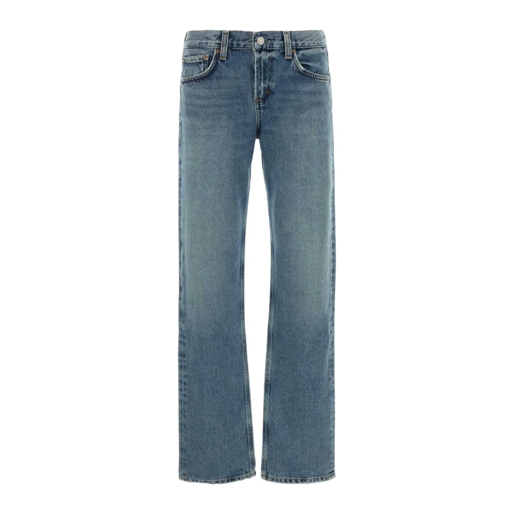 Agolde Women's Blue Denim Jeans