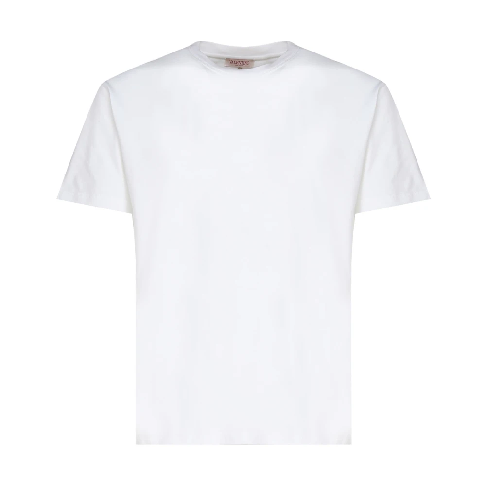 Valentino Garavani Witte T-shirts en Polos met 98% Katoen White Heren