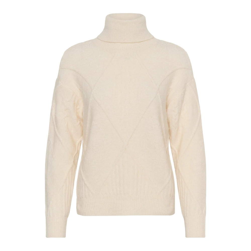 Cream , Damen, Strickwaren, Weiß, Xl