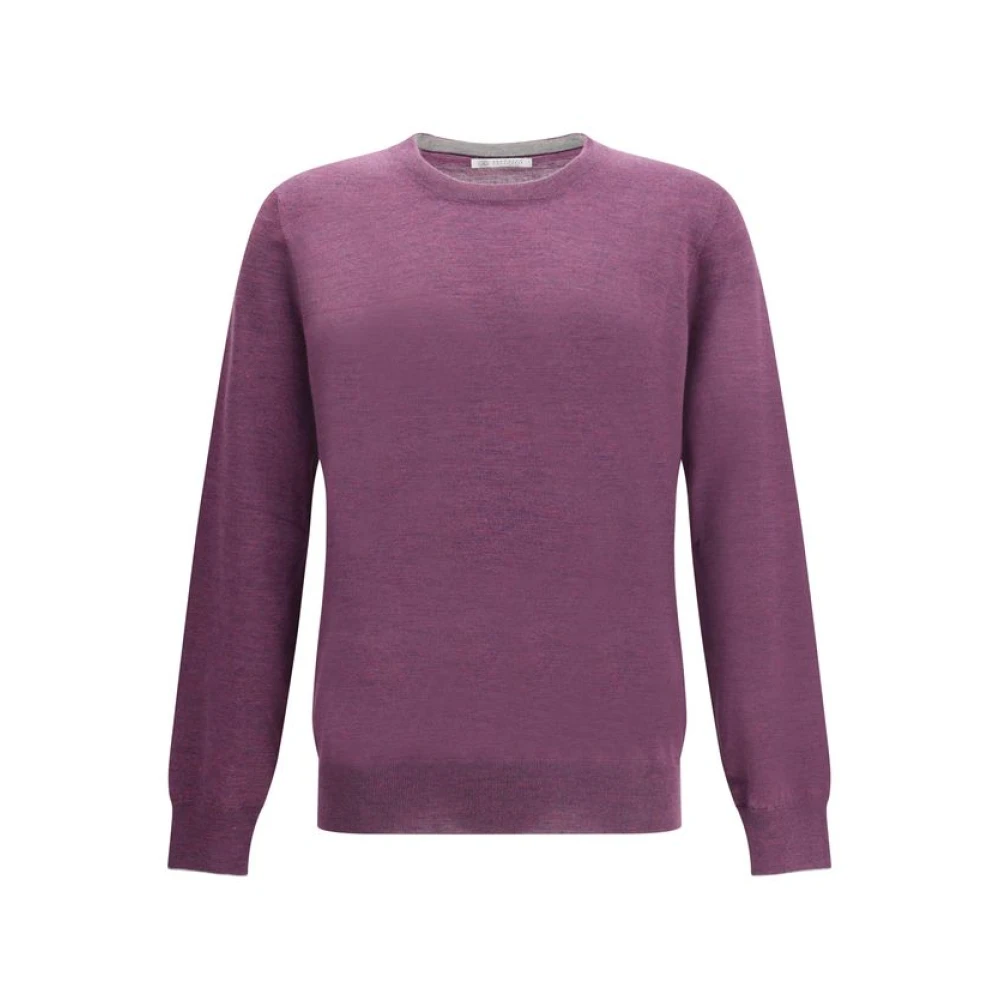 Knitwear > Round-neck Knitwear - - Brunello Cucinelli - Modalova