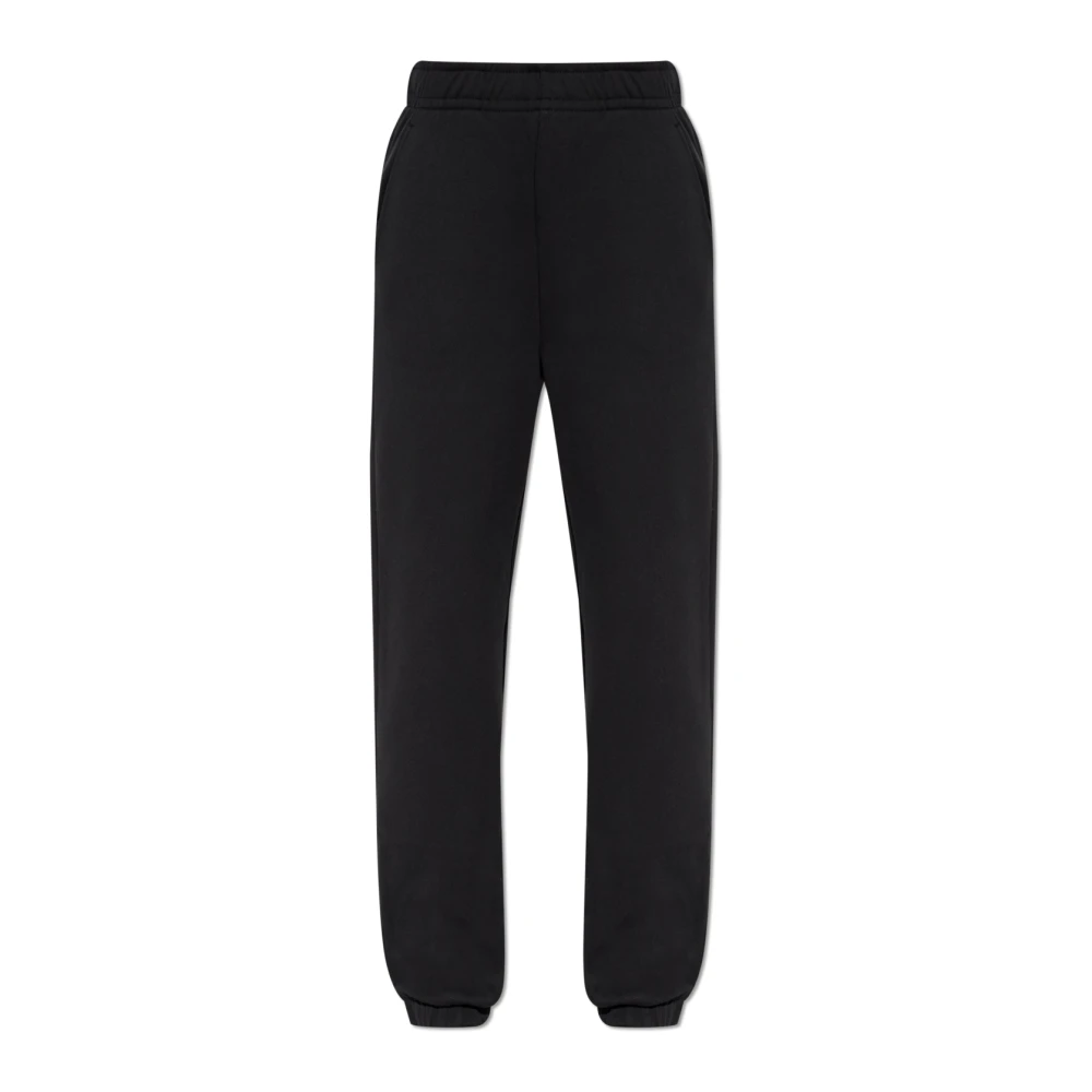 Lacoste Donna Nero Pantaloni, Xl, New,