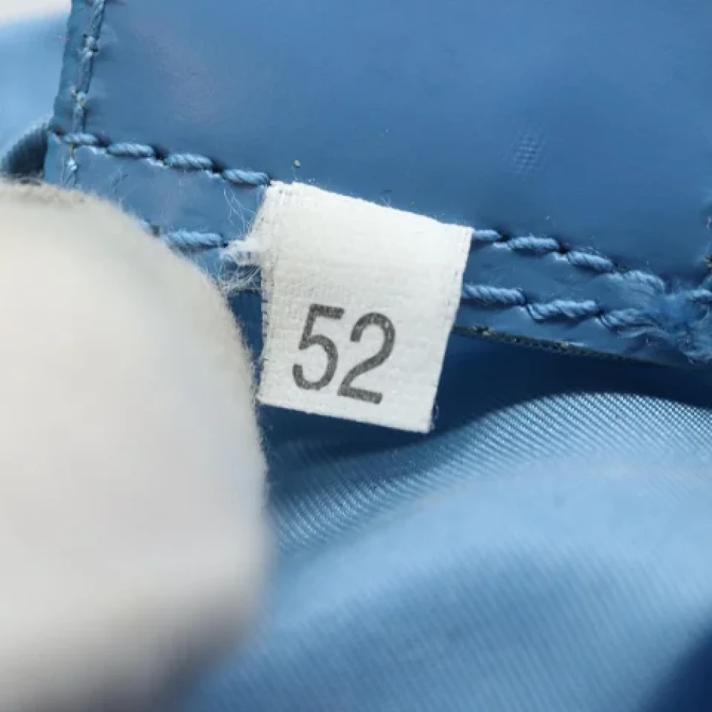 Prada Vintage Pre-owned Nylon pouches Blue Dames