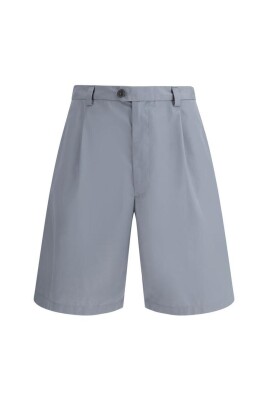 monochrome-pleated-summer-shorts