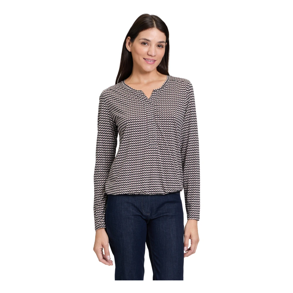 Betty Barclay Polkadot Blouse Shirt Multicolor Dames