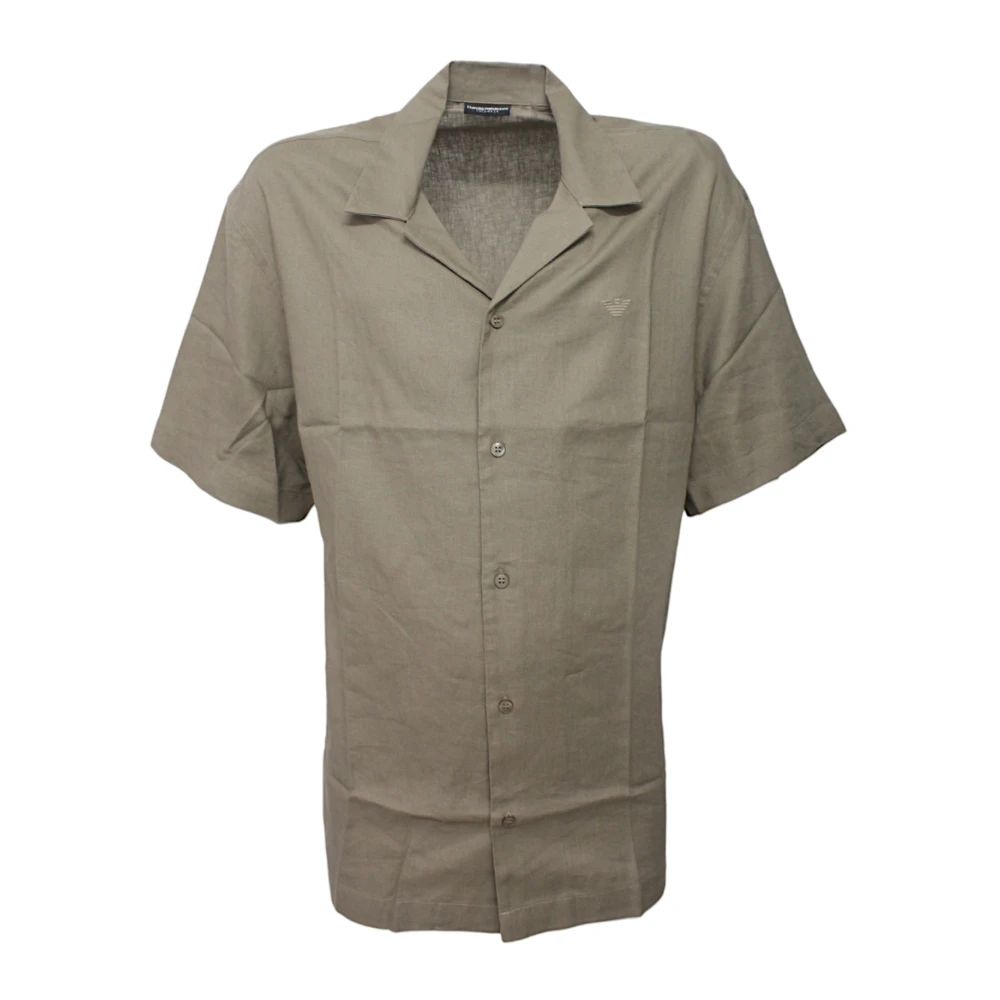 Emporio Armani Uomo Marrone Magliette,, New, Piccolo