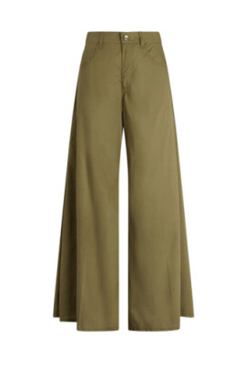 green-cotton-trousers-for-women