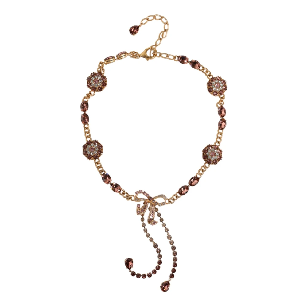 Dolce & Gabbana Women's Yellow Chain Belt