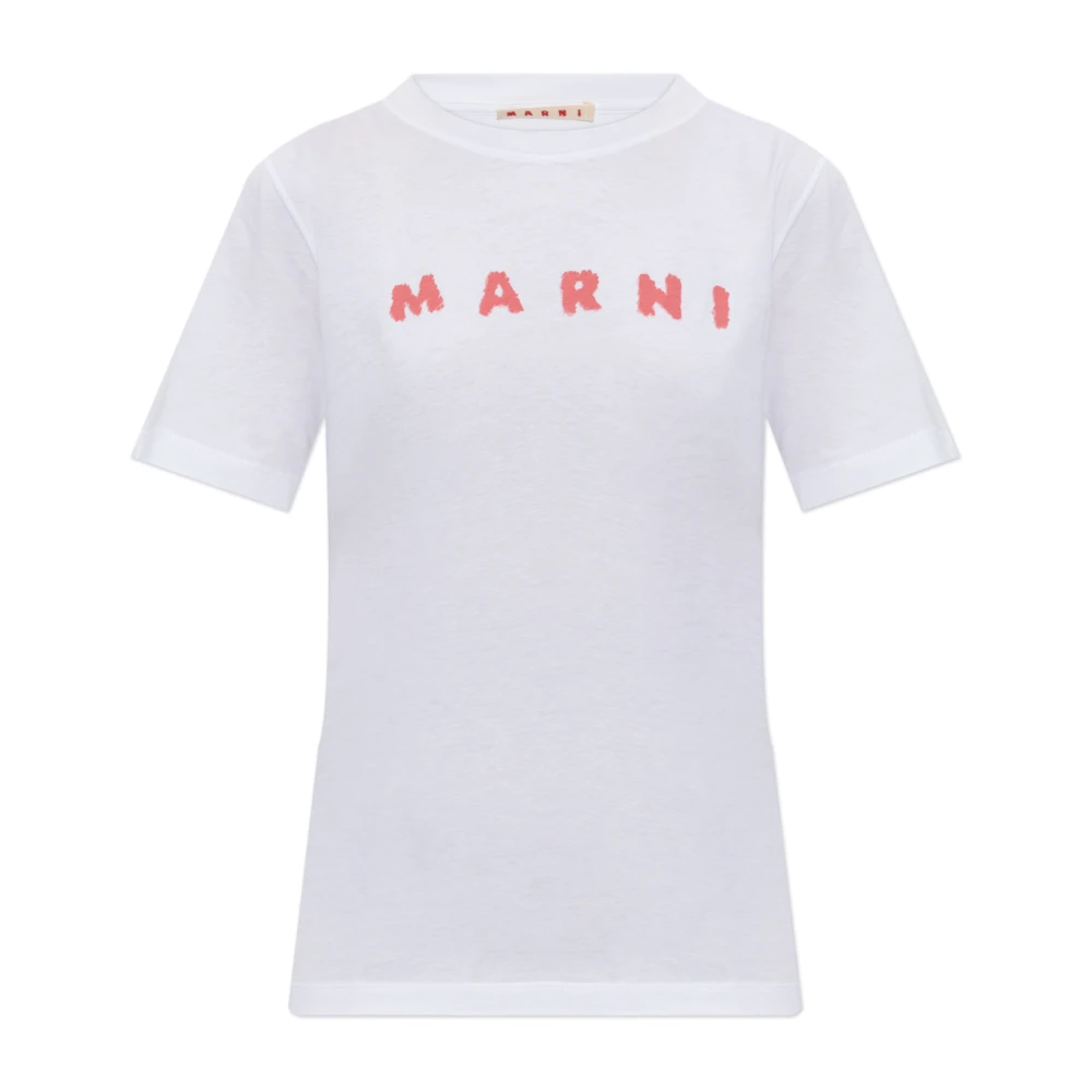 Marni Mujer Blanco Camisetas, Talla: M