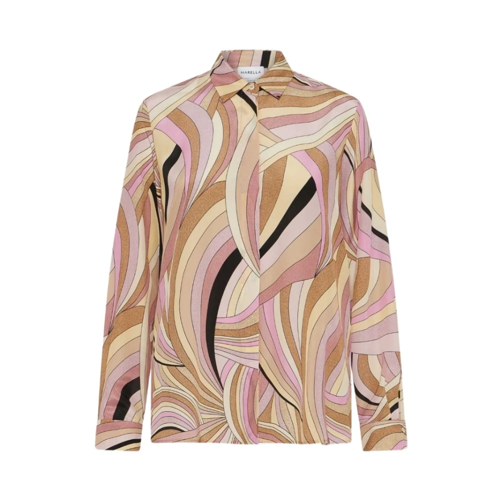 Marella Kleurrijke Blouses voor Vrouwen Multicolor Dames