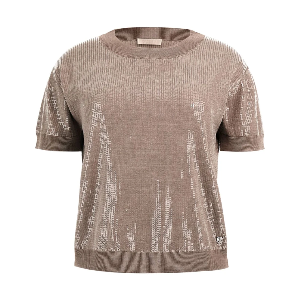 Guess - Tops > T-Shirts - Brown - Guess - Modalova