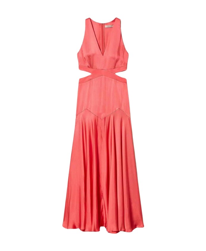 robe-longue-col-en-v-lip-gloss