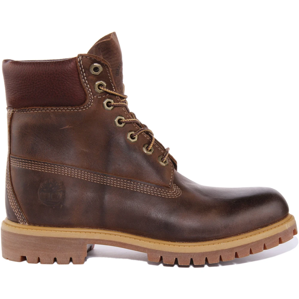 Timberland Men's Brown Lace-Up Boots, 6 Uk, 6-Inch Ankle Boot