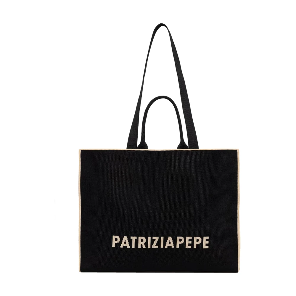 Patrizia Pepe Femme Noir - Tote Bag - Sacs - Taille: One Size