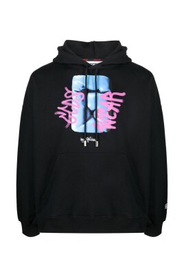 sweat-a-capuche-graffiti-noir