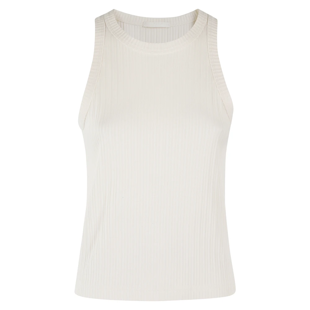 Circolo 1901 Mouwloze Top White Dames